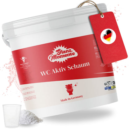 WC Schaumreiniger - Gegen Flecken Kalk Gerüche mit Zitrusduft