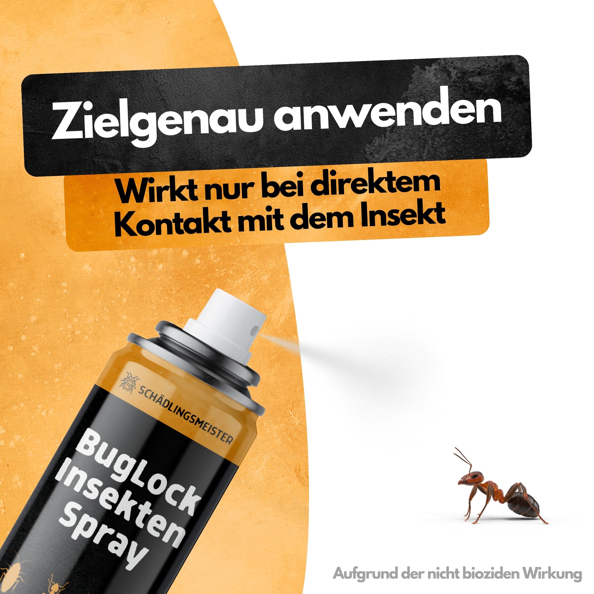 BugLock Insekten Spray - 400ml - Biozidfrei - Einkapselungseffekt