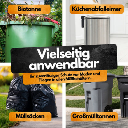 Madenschutz Biotonnenpulver – 500 g – Gegen Maden, Fliegen & Geruch – PT19 Repellent