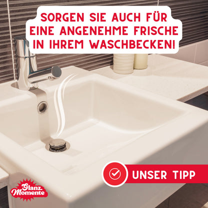 WC Schaumreiniger - Gegen Flecken Kalk Gerüche mit Zitrusduft