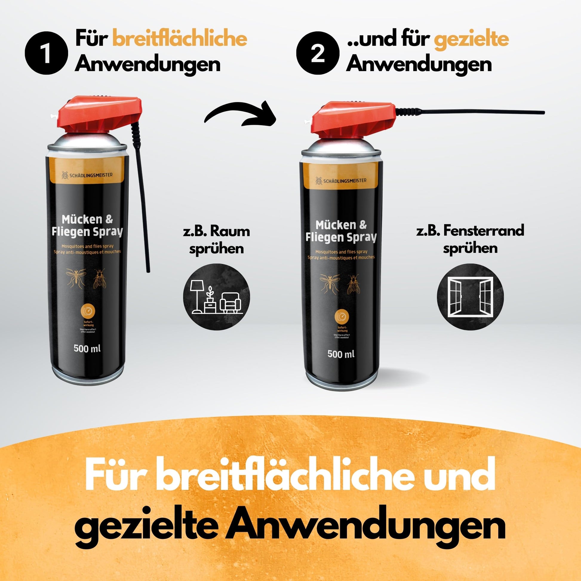 Mücken & Fliegen Spray - 500ml