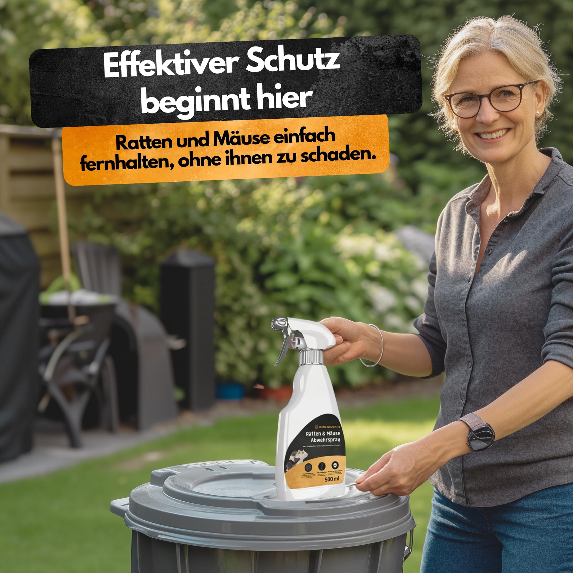 Ratten & Mäuse Abwehrspray - 500 ml