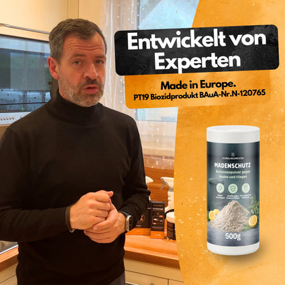 Madenschutz Biotonnenpulver – 500 g – Gegen Maden, Fliegen & Geruch – PT19 Repellent