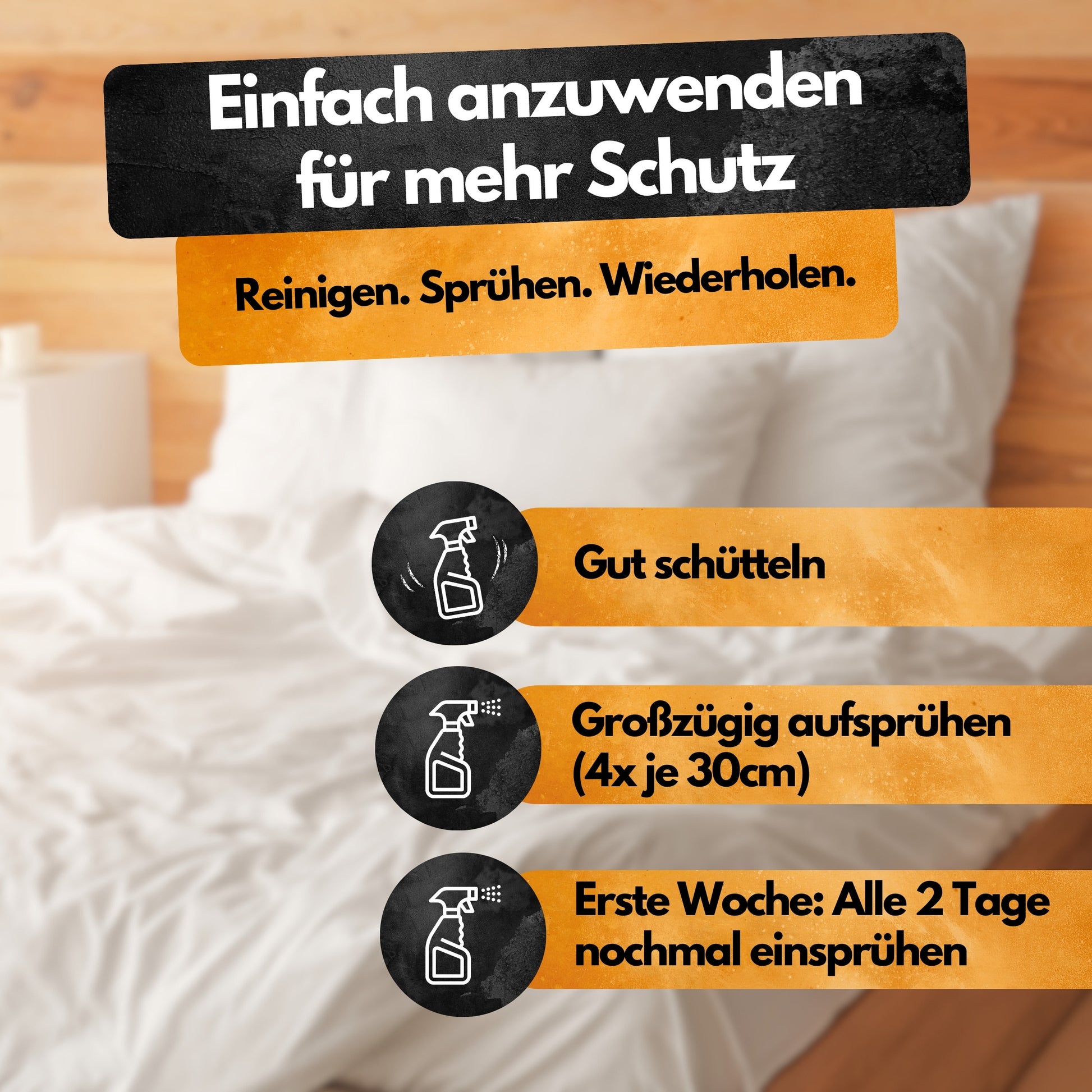 Läuse Abwehrspray - 500 ml - Repellent - Mit Eukalyptus