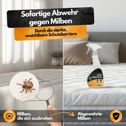 Milben Abwehrspray - 500 ml - Repellent - Mit Eukalyptus
