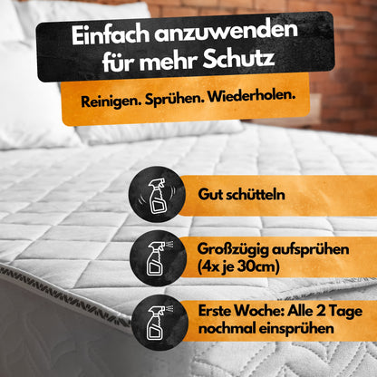 Milben Abwehrspray - 500 ml - Repellent - Mit Eukalyptus