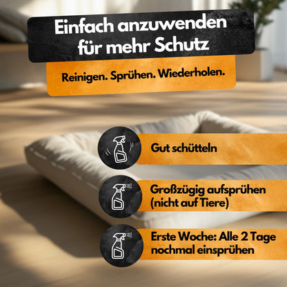 Floh Abwehrspray - 500 ml - Repellent - Mit Eukalyptus