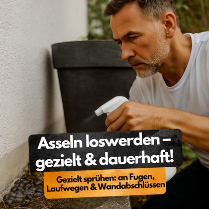 Gegen Asseln! – Insektenschutz Abwehrmittel Kanister – 5L - Anwendungsfertig