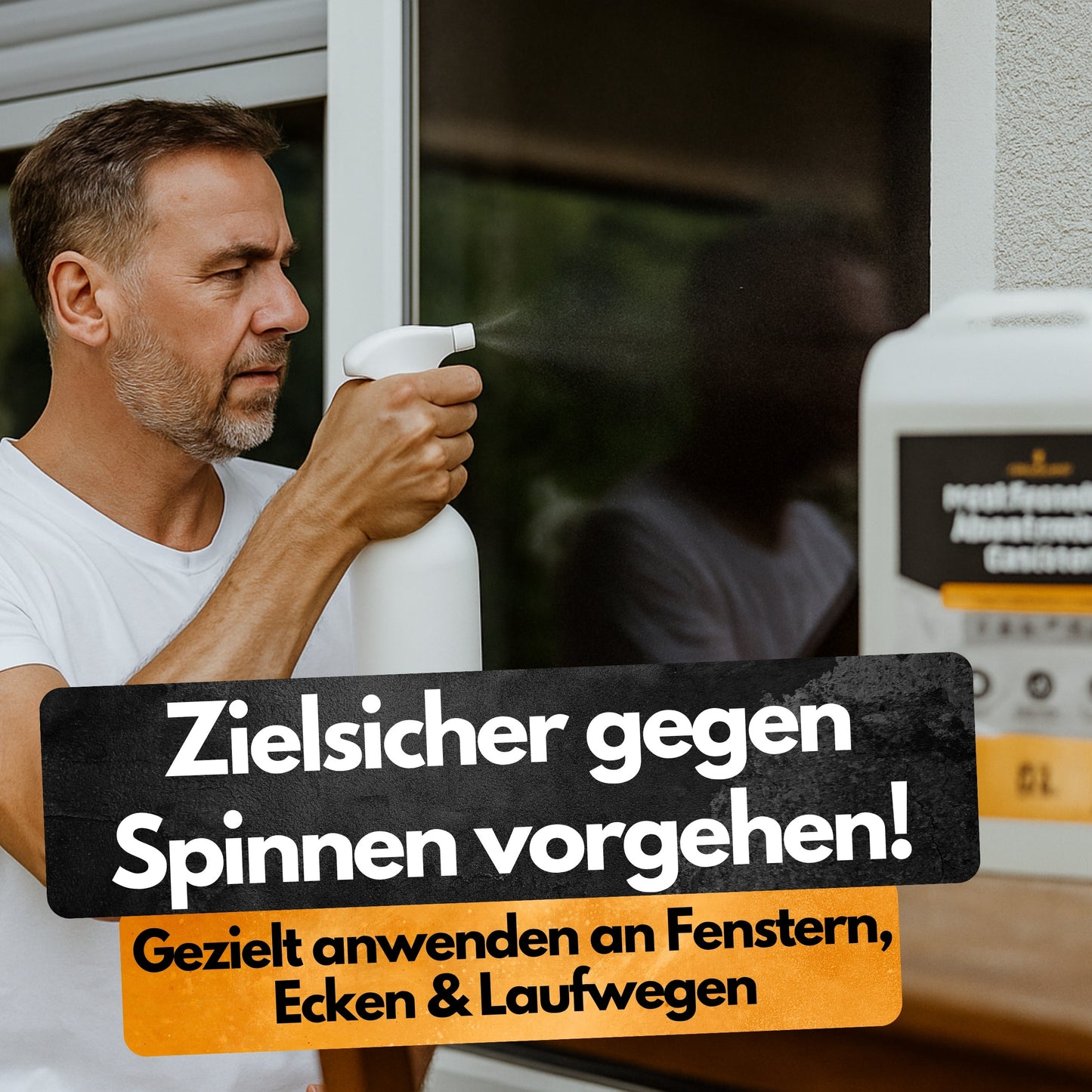 Gegen Spinnen! – Insektenschutz Abwehrmittel Kanister – 5L - Anwendungsfertig