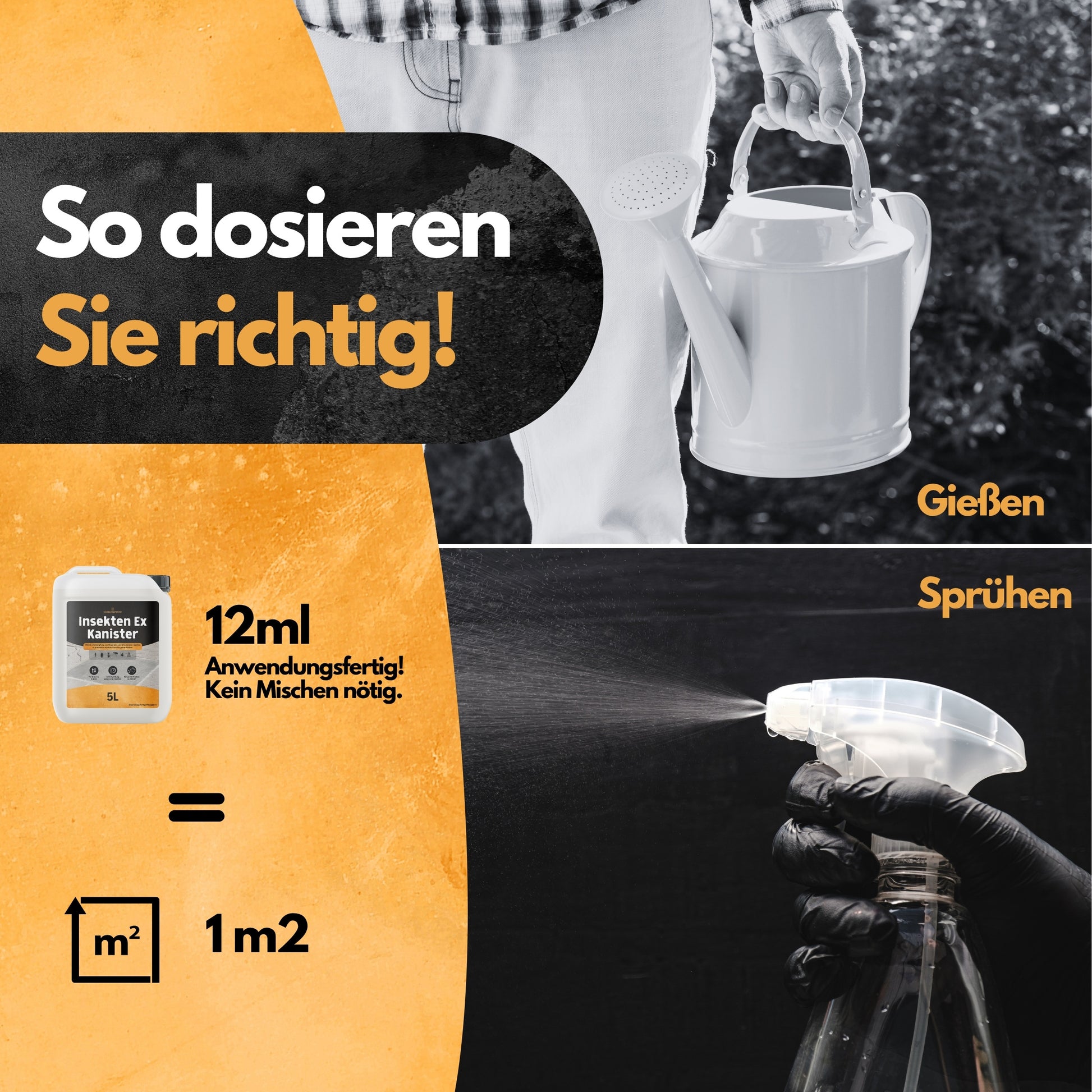 Asseln Insektizid! – Insekten Ex Kanister – 5L – Anwendungsfertig