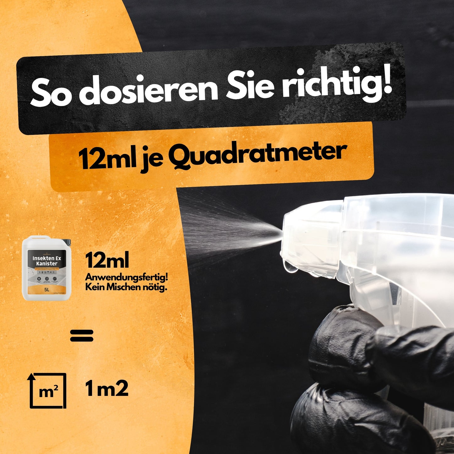 Fliegen/Mücken Insektizid! – Insekten Ex Kanister – 5L – Anwendungsfertig