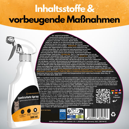 Contra Katz Spray - Katzenabwehrspray 500ml